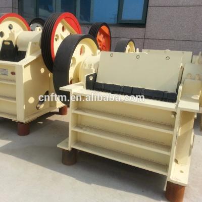 China stone jaw crusher for gypsum powder production line for sale