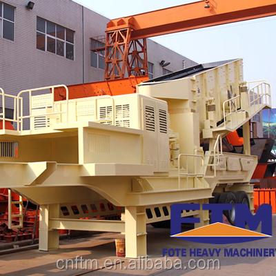 China Hot SAND MAKER&VIBRATING SCREEN machine stone crusher machine factory sale mobile crusher manufacturer for sale