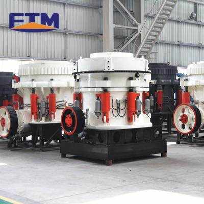 China Big crushing ratio mining machinery high quality stone crushing hydraulic cone crusher cone crushing machine for sale