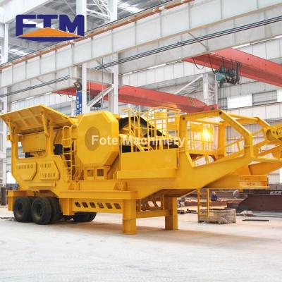 China Manufacturer direct build! Over 36 Years Portable Mobile Type Global Mobile Crusher Station For Sale for sale