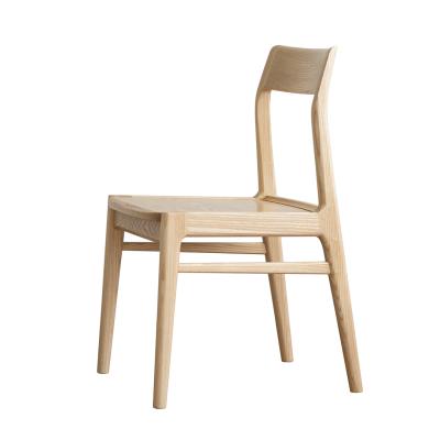 China Luxury Dining Chair Solid Wood Dining Chair Genuine Leather Wire Wire Dining Chair for sale