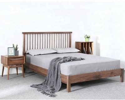 China Hot Selling Latest Designs Eco - Friendly Wooden Bed Double Bed Bed Room Furniture for sale