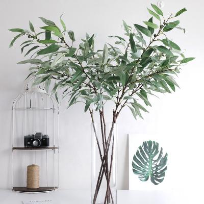 China Wholesale Cheap Artificial Artificial Eucalyptus Trees Plant Environmental Protection For Garden Decor for sale