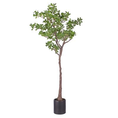 China Environmental Protection Best Selling Milan Factory High Quality Green Artificial Tree For Decoration for sale