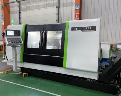 China Fully Automatic Oblique Type Metal CNC Lathe Machinery Repair Shops IHT1331 Bed Band Machine for sale