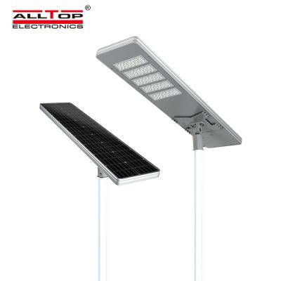 China ALLTOP ROAD integrated ip65 50w 100w 150w 200w 250w aluminum waterproof solar power led outdoor street light for sale