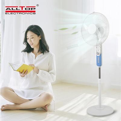 China ALLTOP Car Good Quality 12 Volt DC Fan With 5 Blades High Speed ​​Solar Powered Floor Fan With Brushless Motor for sale