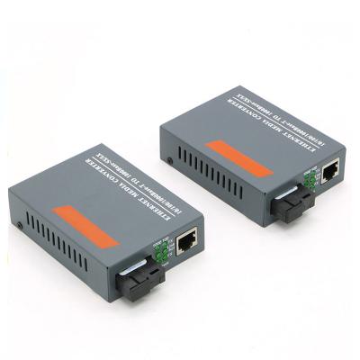 China Telecom China Fast Delivery Media Convert Medium 10/100/1000M Fiber Optic Media Converter Rj45 SC Converter for sale