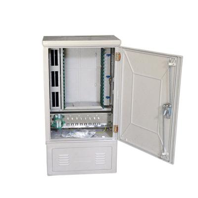 China 96 Core Fiber Outdoor Cabinet Outdoor Telecom Equipment Box 96 With Thickened SMC Composite Material for sale