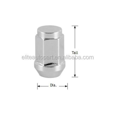 China Acorn Chrome Protrusion Acorn Wheel Nut For Car Wheel for sale