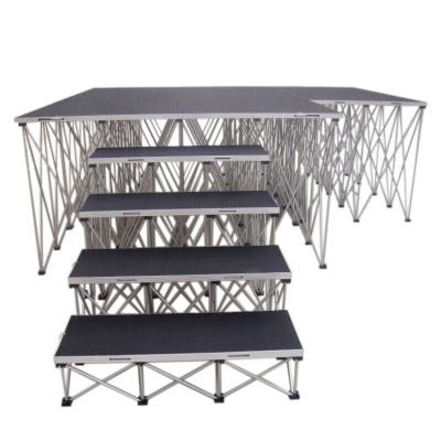 China Durable Portable Cheap Aluminum Smart Stage Platform With Different Height for sale