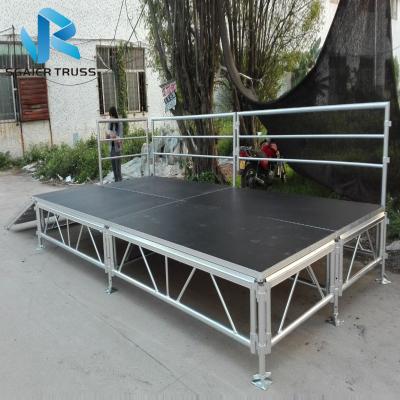 China Durable Hot Sale Portable Aluminum Outdoor Concert Stage for sale