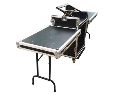 China Durable Aluminum DJ Flight Case With Wheels And Handles / Aluminum Flight Rack Case for sale