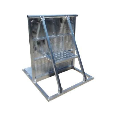 China Durable Lighting Solid Aluminum Stage Barrier With Corner Barricade for sale