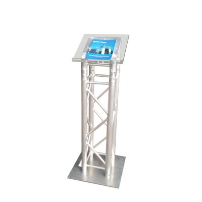 China Concert/Events/Conference Room Furniture Aluminum Podium Stand Latest Exhibition/Car Show Design for sale