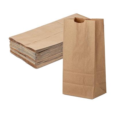 China New Promotion Competitive Price Biodegradable Multifunctional Kraft Paper Food Packaging Disposable Paper Bags Customized Available For Shopping for sale