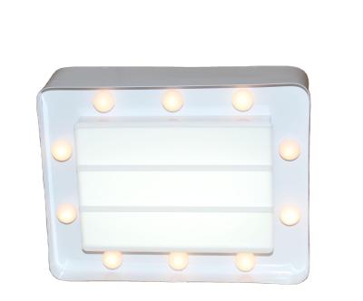 China Commercial Use Battery Operated Metal Light Box With Letters LED Letter Light Box Cinema Light Box for sale