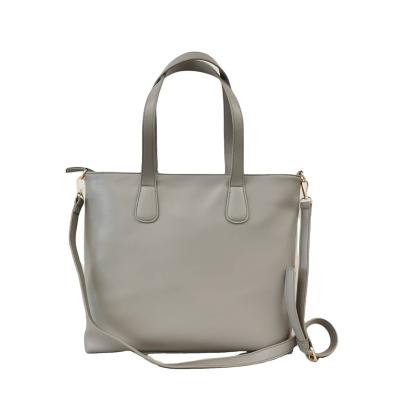 China PU Custom Design Unique PU Material Zipper Casual Tote Fashion Handbag Lady For Women for sale