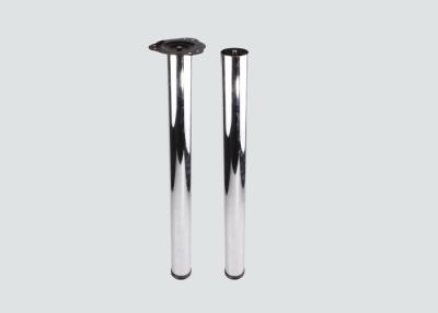 China 1100mm length Metal Furniture Legs Silver dinning table leg and feet for sale