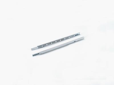 China 17mm industrial Ball Bearing Drawer Slides half extension mini drawer slide for sale