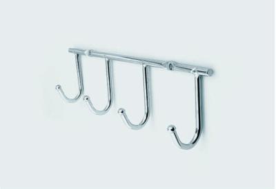 China Steel wire hooks Wardrobe Interior Fittings , kitchen towel hooks for sale