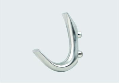 China Single zamac hook, wardrobe hook, closet hook for sale