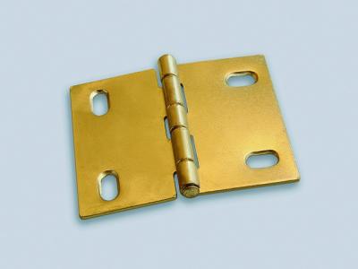 China Brass plated metal Antique Cabinet Hinges heavy duty concealed hinges for sale