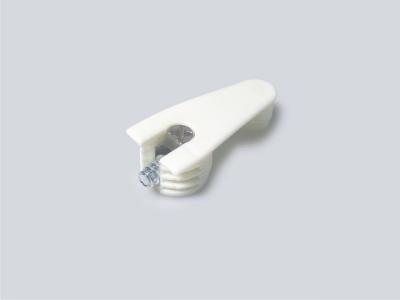 China 2pin invisible shelf support plastic quick fix furniture connector for sale