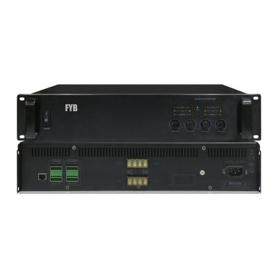 China Public Network 4 Channel IP Address System Network IP Based Power Audio Amplifier For PA System for sale