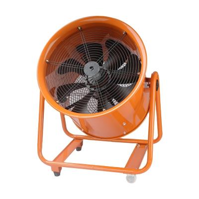 China Workshop 16 inch Air Ventilator Portable Handheld Axial Blower Industrial 220V 550W Marine Mobile Industrial Ventilation Machine for sale