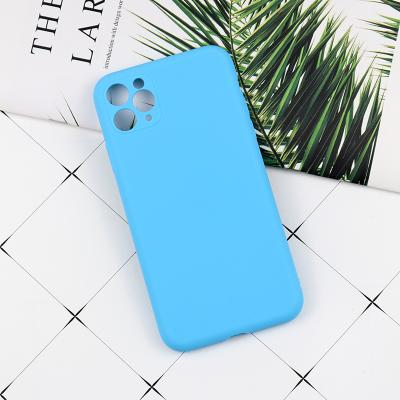 China Made from liquid color custom wholesale premium candy silicon liquid case for iPhone 7/8 plus skin touch protectover feeling cove for sale