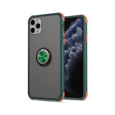 China Made From PC/TPU For iPhone 6S Plus Metal Finger Ring Holder Case Commander Series Inlay 360 Shockproof Hard 2 In 1 Phone Cover Cases for sale