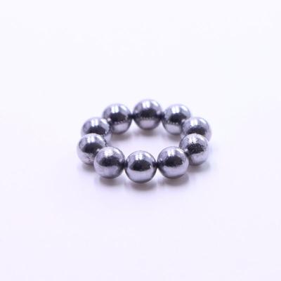 China Industrial Magnet Manufacturers Wholesale Black Ferrite Polished Magnetic Beads Round Ball Shaped Massager Magnetic Ball Magnet for sale