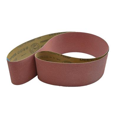 China Metal Polishing Ceramic Grit Coated Abrasive Belt For Polishing And Grinding for sale