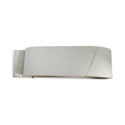 China Long Life High Performance Soft White Sanding Belts Aluminum Oxide Sanding Belts for sale