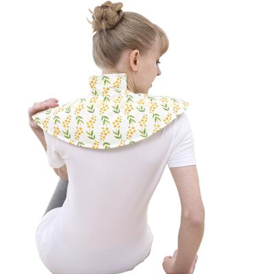 China Amazon 100% Organic Microwave Neck And Shoulder Wrap Warming Pads With Natural Grass GZ256 for sale