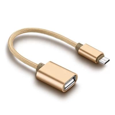 China MP3/MP4 Player Kurras USB 2.0 To Micro USB OTG Connector Adapter For Android Tablet for sale