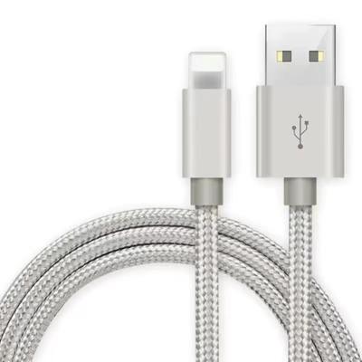 China MP3/MP4 Player Kurras Apple Usb Data Cable Data Sync Mobile Phone Charger Fast Charging Nylon Braided Cable for sale