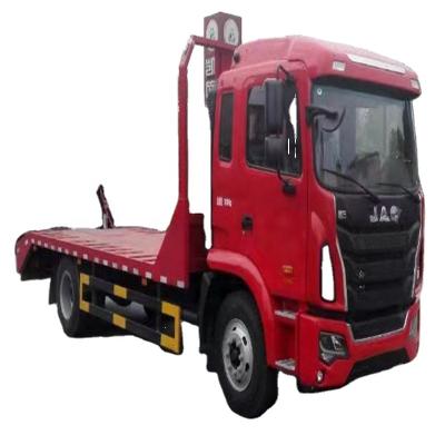 China Self Loading Heavy Duty Dongfeng Tow Equipment Flatbed Transport Truck With Cnj Chassis For Sale 4 - 6L en venta