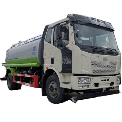 China Road Cleaning Water Tank 12 Cubic High Pressure Water Sprinkler Truck Te koop