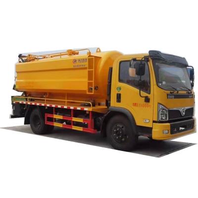 China Q235 Carbon Steel 10 Ring Max Diesel Radio Cylinder Long 000L Dust Vacuum Truck Vacuum Suction High Pressure Industrial Tank Truck Deslime Pump Air for sale