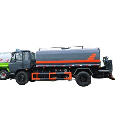 China Hot sale 4x2 euro 3 emission 15000L tanker for hotels for drinking water and road cleaning stainless steel water tank truck for sale