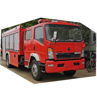 China HOWO Right Hand Drive For Sale Fire Truck Fire Truck Fire Fighting Trucks 8580*2500*3640 mm Te koop