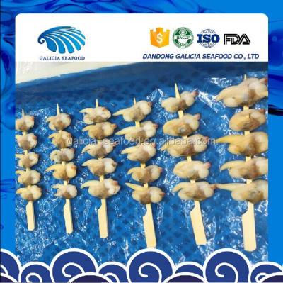 China Clam Meat Frozen Boiled Yellow Skewer FROZEN for sale