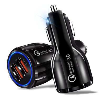 China QC 3.0 Fast Charging Car Fast Charging Charger For Iphone And Samsung 6a Usb Car Charger for sale