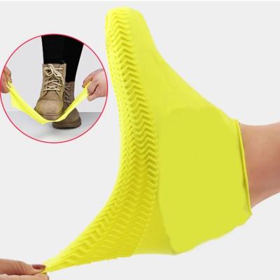 China Fashion Trend 200G/Pair Tops Newest Reusable Rain Cover Silicone Boot And Shoe Covers Waterproof Rain Bumps Shoe Rubber Protectors for sale