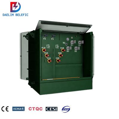 China Power Protection Mounted 3 Phase Transformer 200kva Substation Transformer for sale