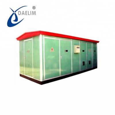 China 1000 KVA Protection Outdoor Prefabricated Power Bench Mounted Transformer Oltc for sale