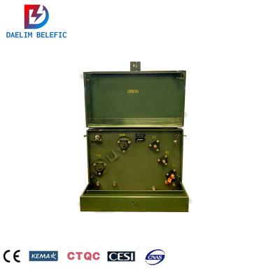 China Power 100kva 13.2kv YNyn0 Single Phase Underground Pad-Mounted Transformer for sale