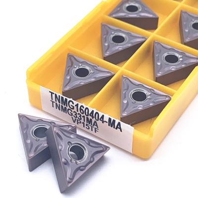 China Insert Carbide Tools TNMG160404 MA VP15TF Milling External Tool Carbide Inserts TNMG 160408 Lathe UE6020 Tool CNC Turning Inserts for sale